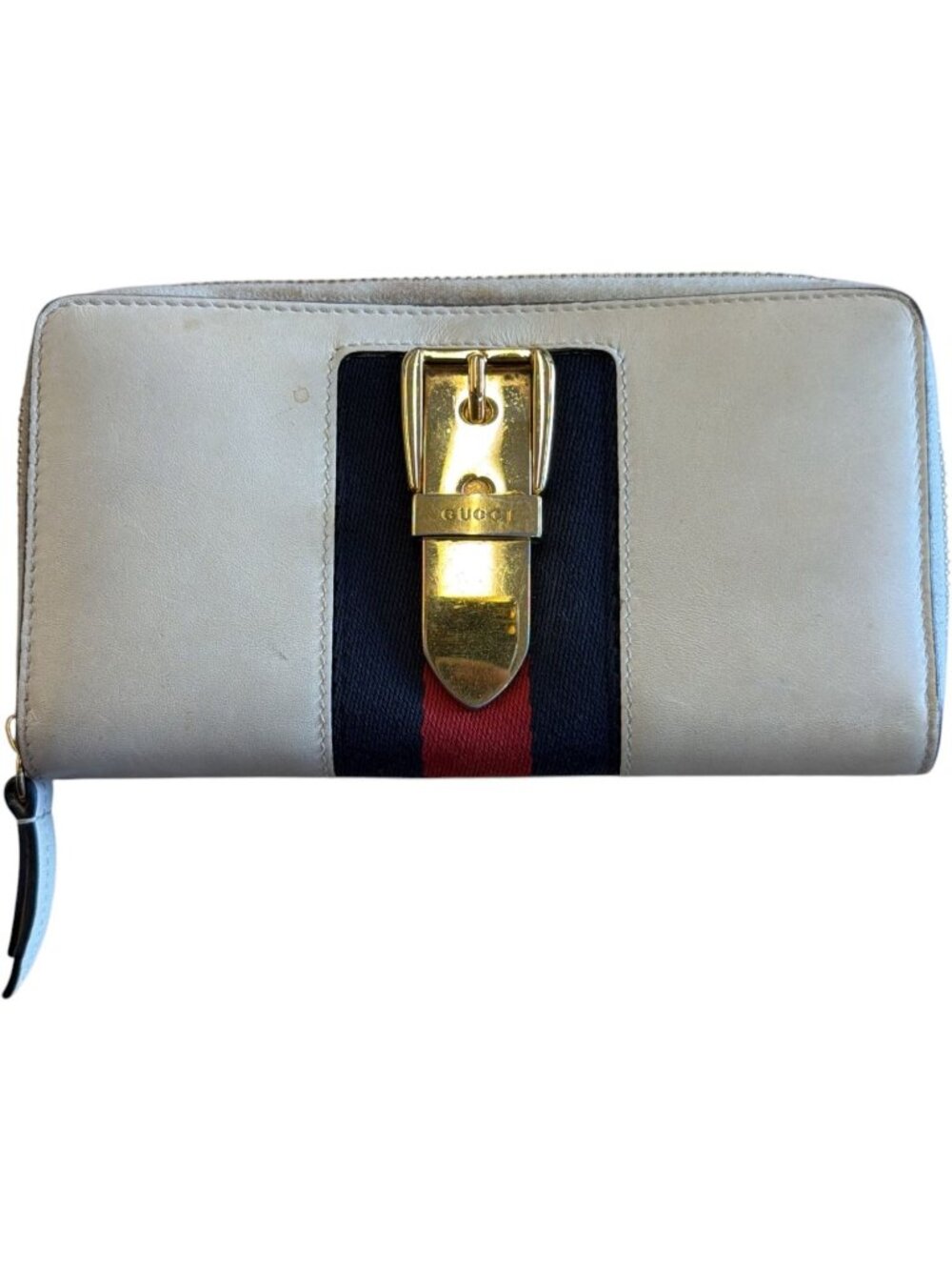 650212CR C2 Gucci Wallet Long Beige Leather